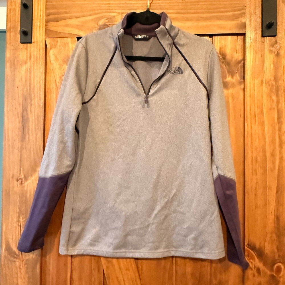 The North Face Purple and Heathered Violet Women's Pullover